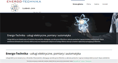 Desktop Screenshot of energotechnika.com.pl