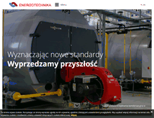 Tablet Screenshot of energotechnika.com